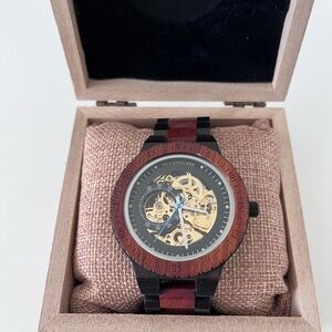Quartz Manual Wooden Watch